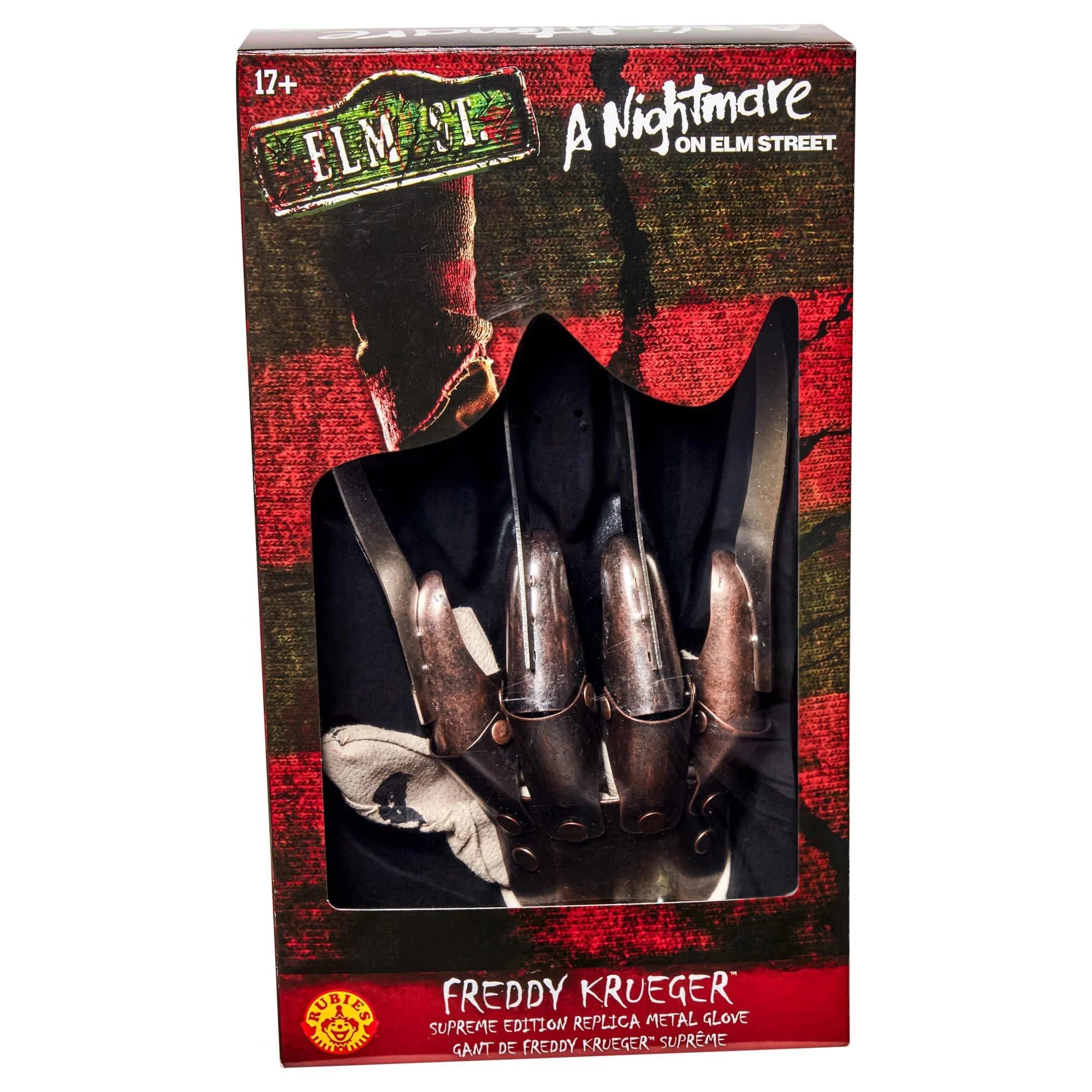 Adult A Nightmare on Elm Street Freddy Krueger Glove - Metal Edition