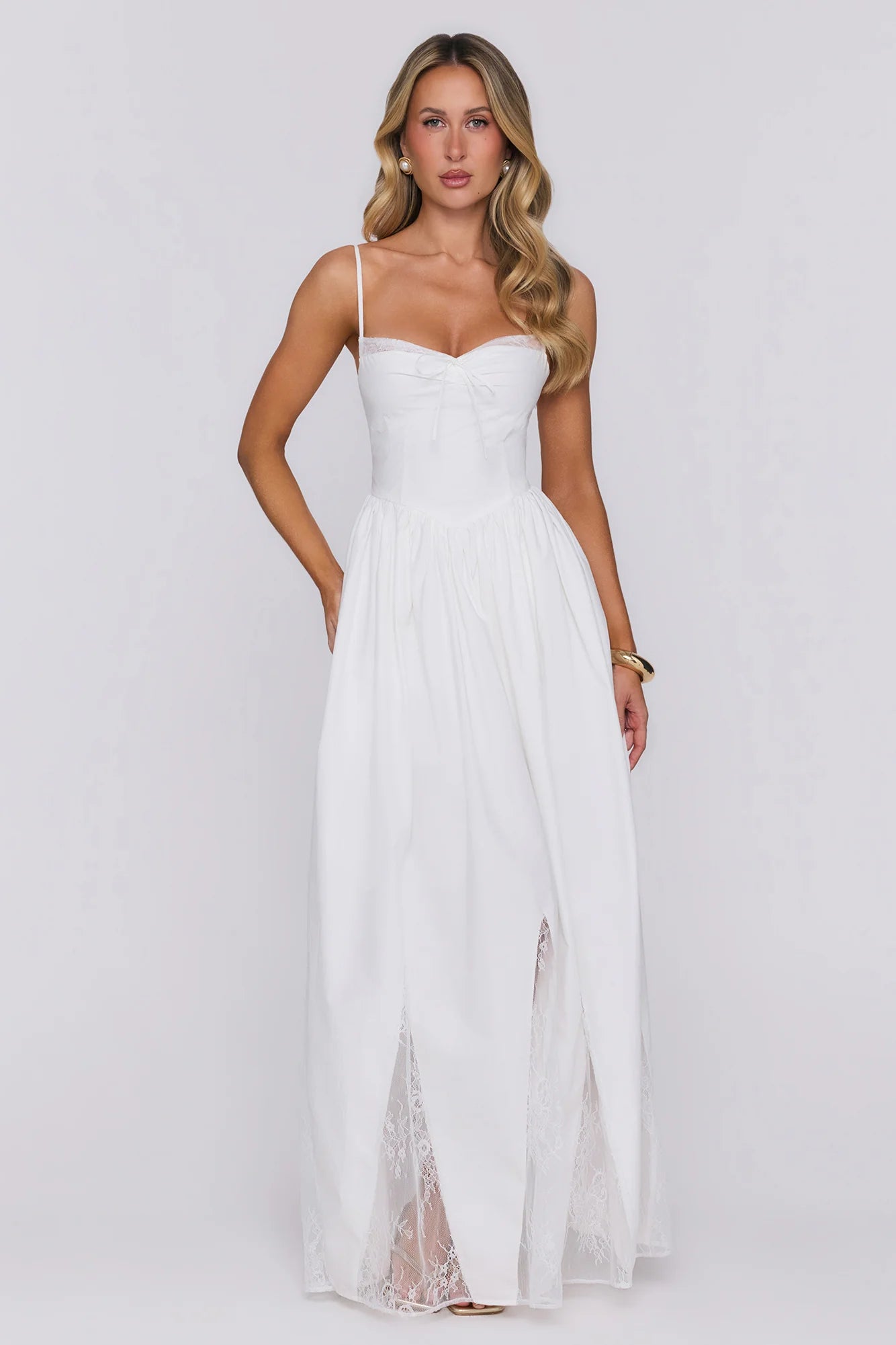 Urban Sunrise Maxi Dress White